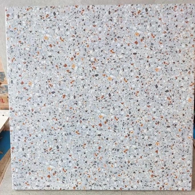 Keramik 50X50 Motif Terazzo (Kasar)/ Keramik Lantai Kamar Mandi Terazo