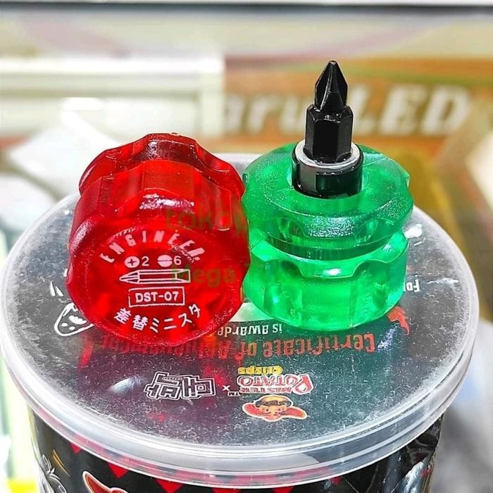 Obeng Bolak Balik Cebol DST-06/DST-07 Engineer Mini Reversible Driver