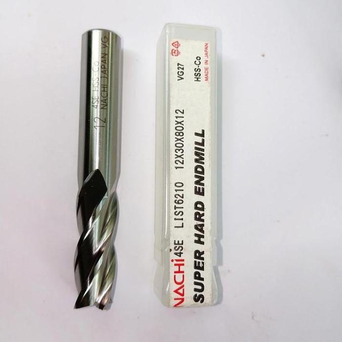 Endmill Nachi 12mm Flute 4 Nachi endmill 12mm 4flute