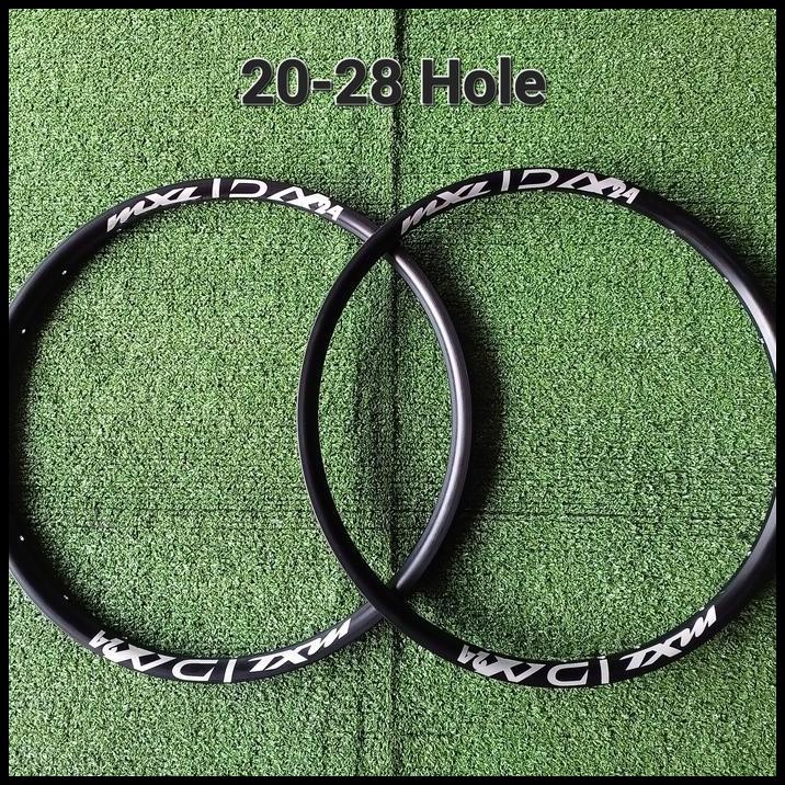 Rims Velg MXL DX24 20" Murni 406 Disc Alloy 20-28 Hole Black