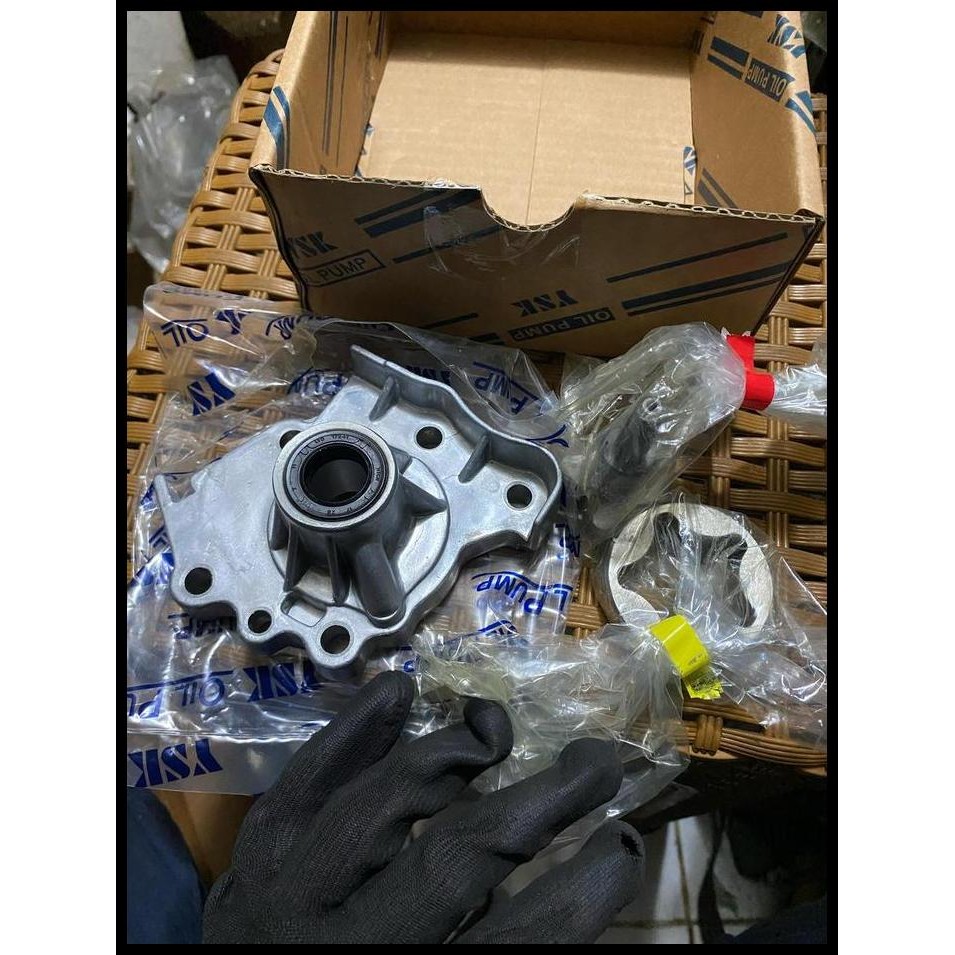GRATIS ONGKIR POMPA OLI / OIL PUMP MITSUBISHI L300 DLX 1983-ON (BENSIN) ORI YSK TAIWAN 