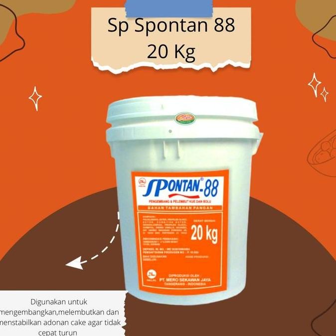 

Kualitas terbaik] SPONTAN 88 20 KG (EMULSIFER)