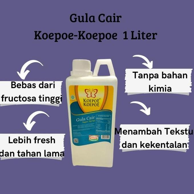 

Produk Terbaik] GULA CAIR KOEPOE KOEPOE 1 LITER