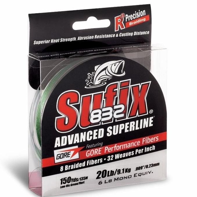 BARU 65LB - 300YRD SUFIX 832 ADVANCED SUPERLINE PE BRAID