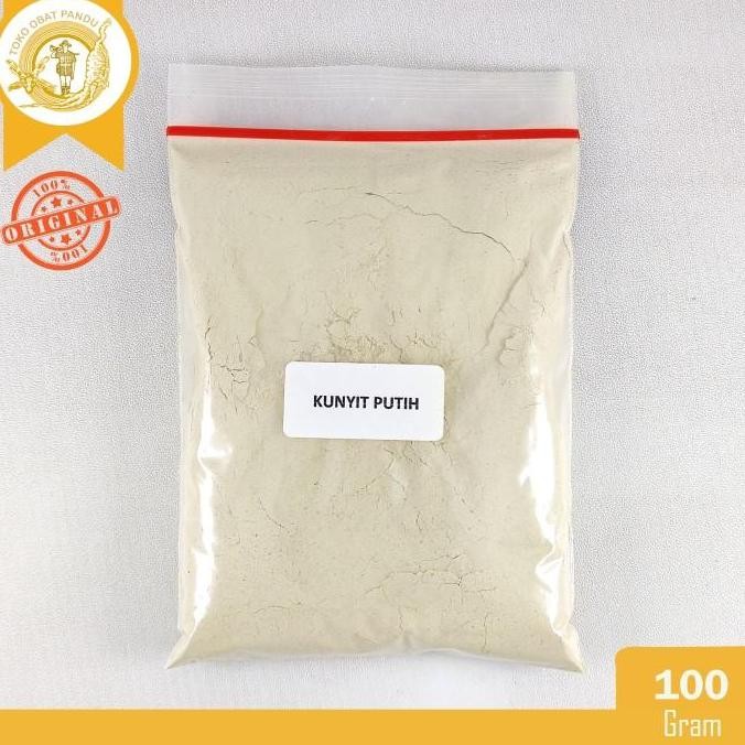 

KUNYIT PUTIH SERBUK (100 gram) / KUNIR PUTIH