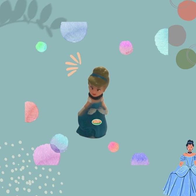 ><><><] TOPPER CINDERELLA KECIL PCS