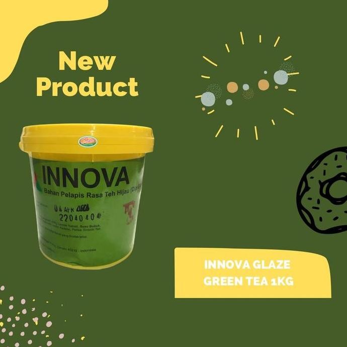 

Kualitas terbaik] GLAZE INNOVA GREENTEA 1 KG