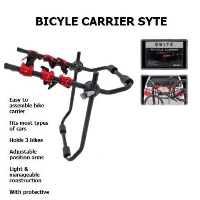 Car Bike Carrier / Rak Bracket Gantungan Sepeda Mobil Syte St-G321