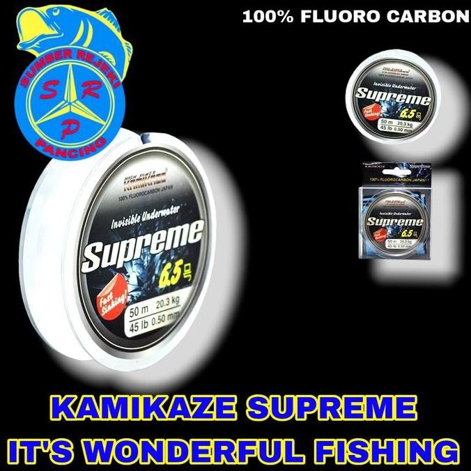 BARU Senar Leader Kamikaze Supreme Fluorocarbon 100%