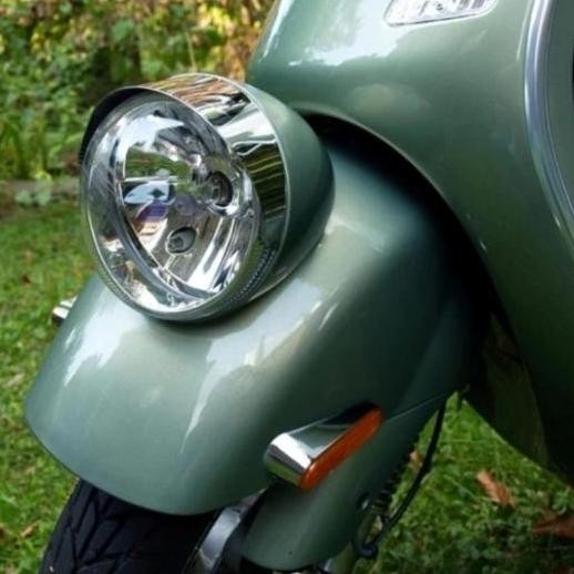 Petlamp Ring List Topi Sip Lampu Depan Headlamp Rim Vespa GTV Ori
