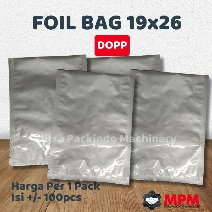 %%%%] BAG FULL ALU FOIL 19x26 Aluminium Silver 19x26cm