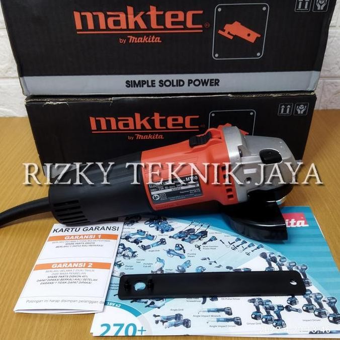 Gerinda Maktec Mt90 Mesin Gerinda Tangan Maktec