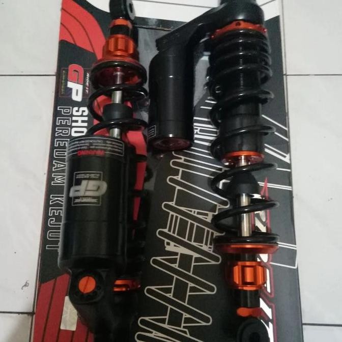 SHOCK BREAKER BELAKANG TABUNG ATAS MEREK REDIT GP 299 UK 340MM HITAM