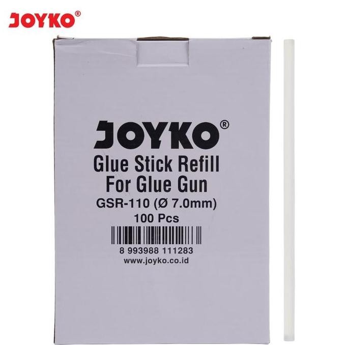

Glue Stick Joyko GSR-110 7mm - Refill Lem Tembak Kecil 1 Box 100 Pcs