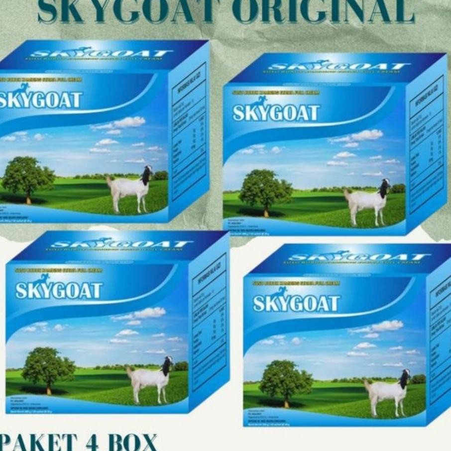

Skygoat Paket 4 Susu Kambing Etawa Bubuk