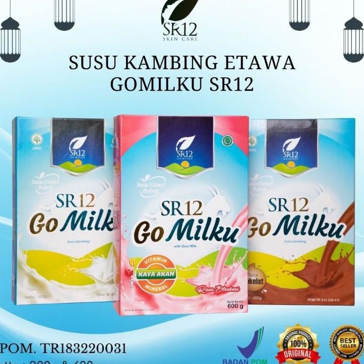 

Go Milku Sr12 Halal Susu Kambing Etawa Gold Terlaris Promil Bumil Busui Lansia