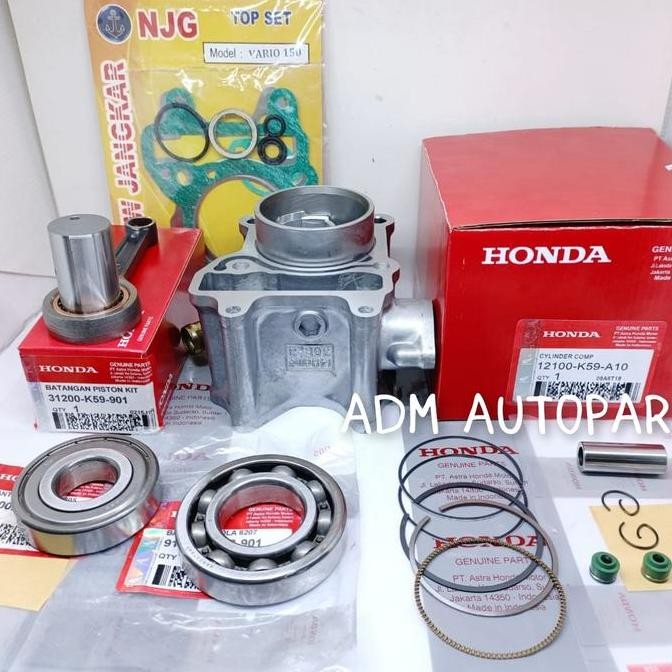 Blok seher K59 Cylinder Komplit Vario 150 Pnp Vario 125 fi