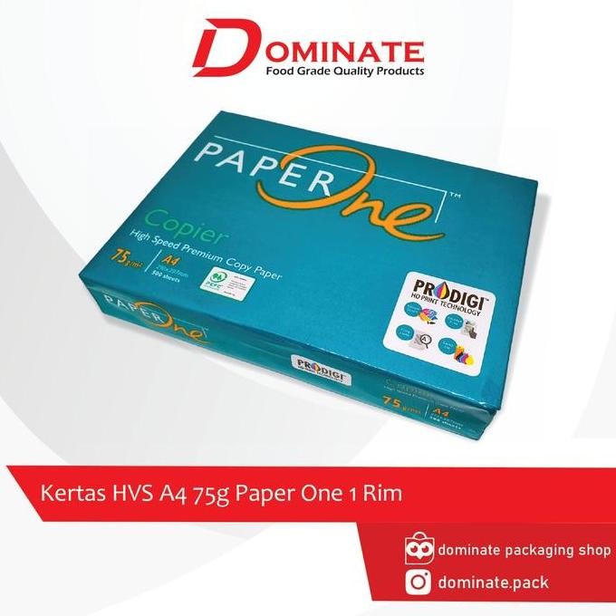 

Kertas Hvs 75Gr A4 Paper One | Kertas Fotokopi Putih Halus Per Rim