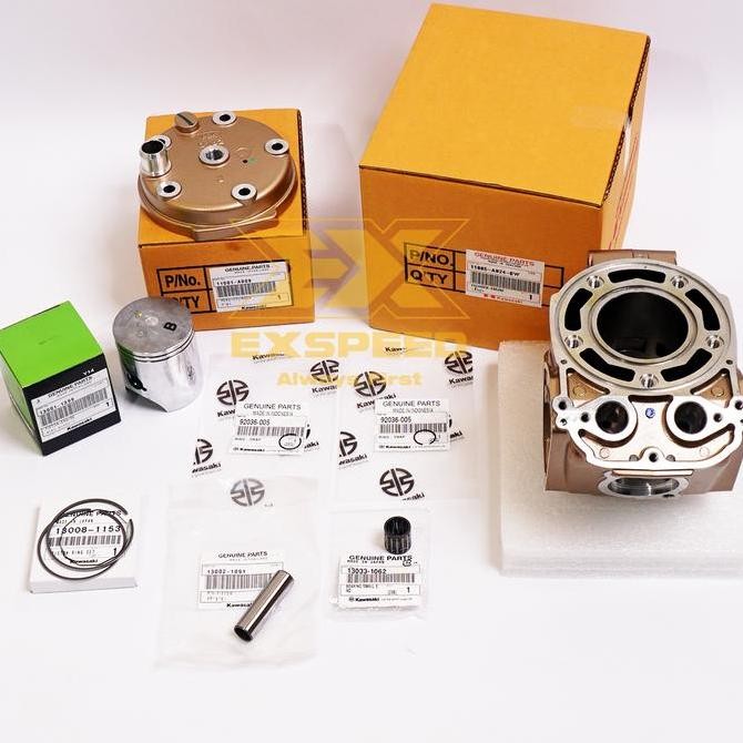 BLOK PDK BW GOLD + PISTON SET 13001-1399 + HEAD + KUPINGAN