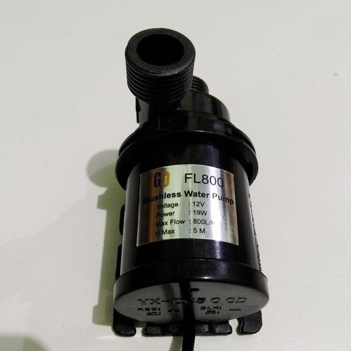 POMPA AIR CELUP MINI FL800 DC 12V HIDROPONIK POMPA AQUARIUM