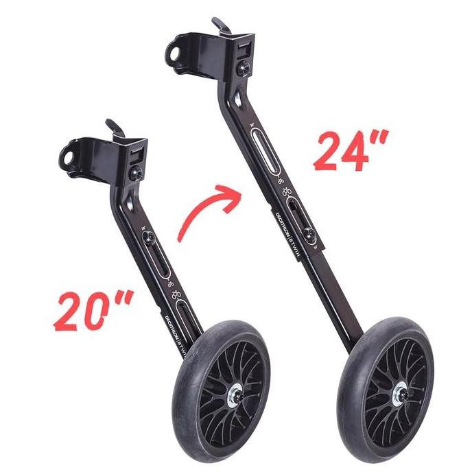 Decathlon Btwin Roda Bantu Stabiliser Untuk Sepeda Anak 20" Dan 24" - 8653707