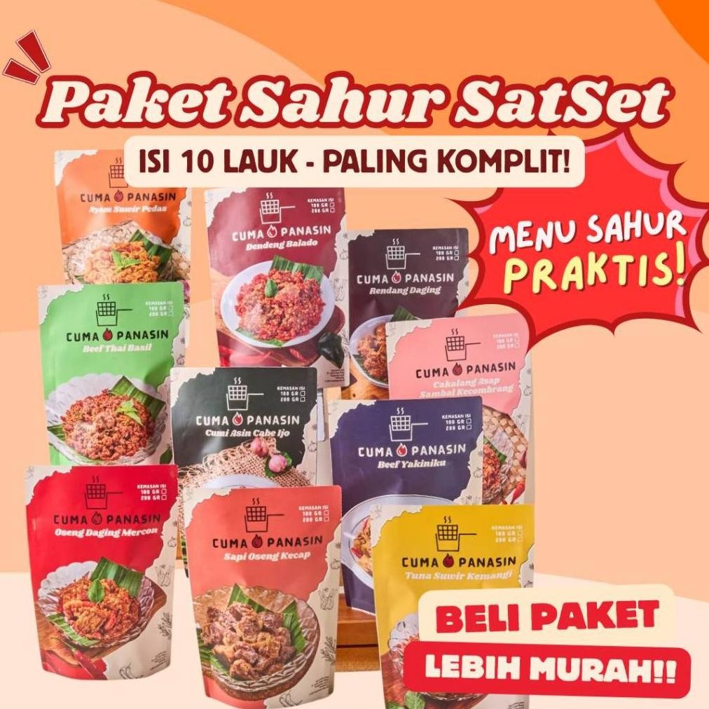 

PAKET SAHUR SAT SET - Cuma Panasin