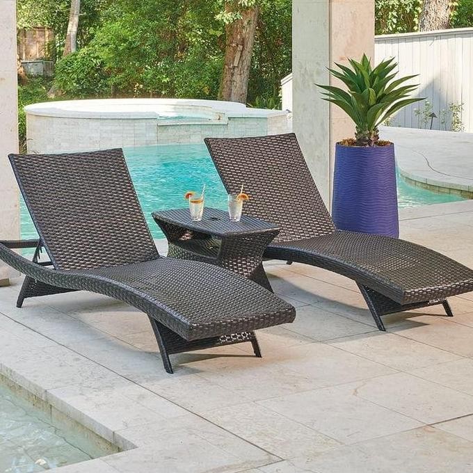 Lounger Chair Kursi Santai Kolam Renang