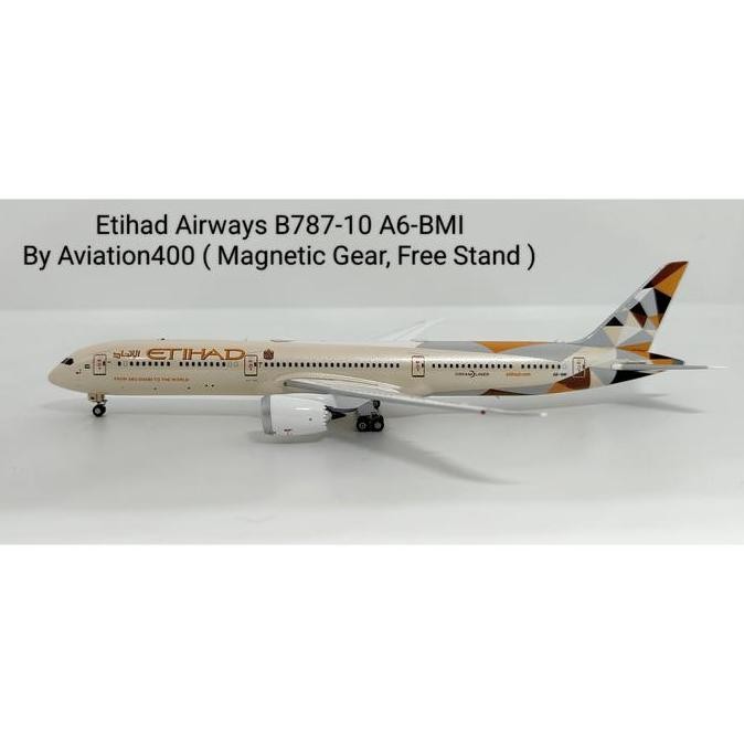 Etihad Airways B787-10 A6-Bmi By Aviation400
