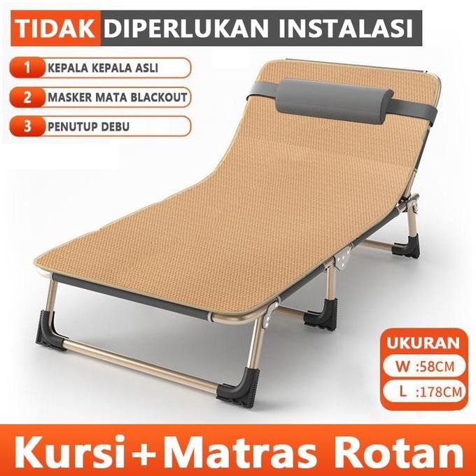 Kursi Santai Lipat Outdoor Kuat Kokoh Kursi Pantai