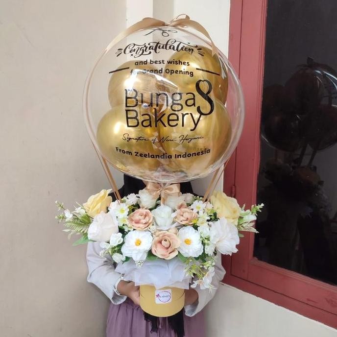 Bucket Balon Bunga Buket Balon Bunga Bouquet Bunga