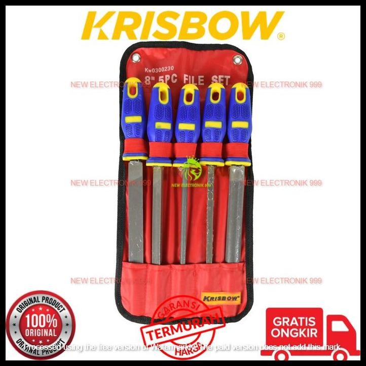 

GRATIS ONGKIR KRISBOW FILE SET 8INCH (5PCS) LRFIS5 KW0300230 !!!!