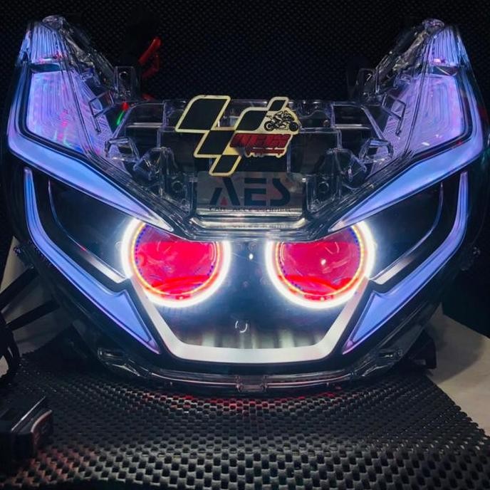 PROJECTOR BILED AES TURBO 3in PCX 160 FULLSET HEADLAMP