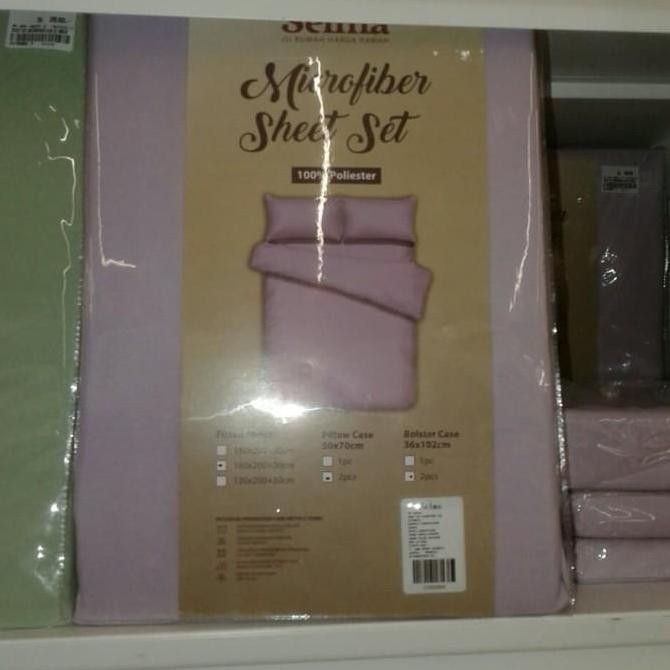 sprei ukuran 120 x 200 cm sprei nomor 3 informa ungu