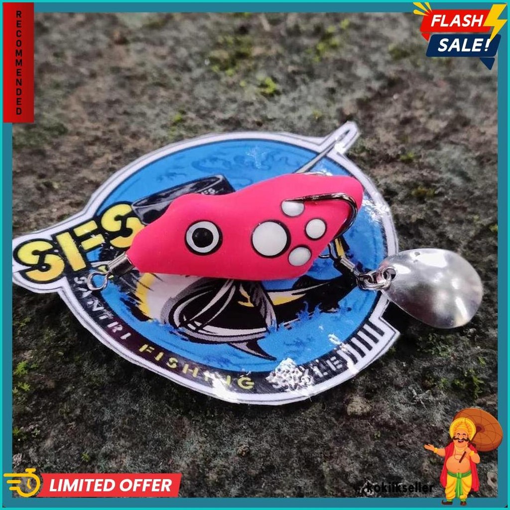 Soft Frog Mintul Soft Frog Killer Sof Rog Umpan Gabus Toman Soft Frog Umpan Pancing Katak Palsu Soft