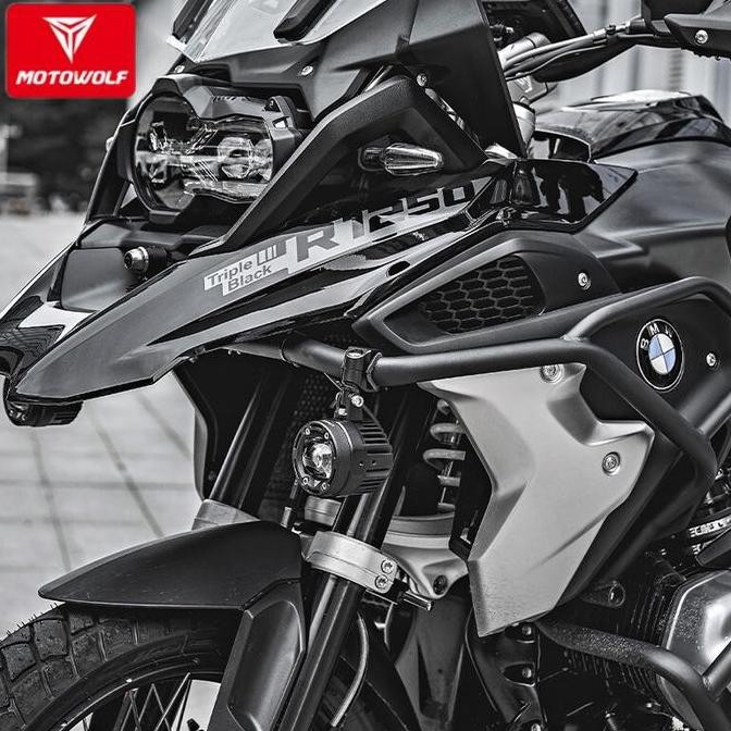 Lampu Tembak LED Motor Motowolf Wateroof Super Terang Putih Kuning