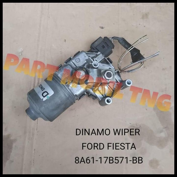 TERMURAH DINAMO MOTOR WIPER / WIFER AIR FORD FIESTA 8A61-17B571-BB 