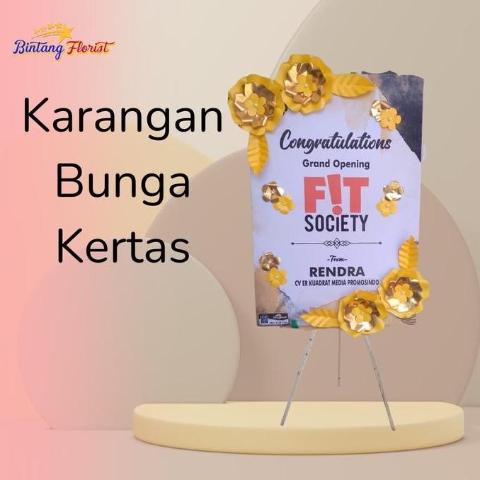 

Bunga Papan Kertas Opening|Kado Wisuda Jakarta|Papper Flower Board