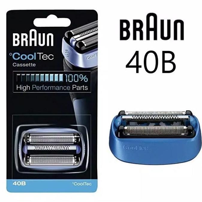 

ready stock Braun 40B Replacement Foil and Cutter Cassette - CT CoolTec