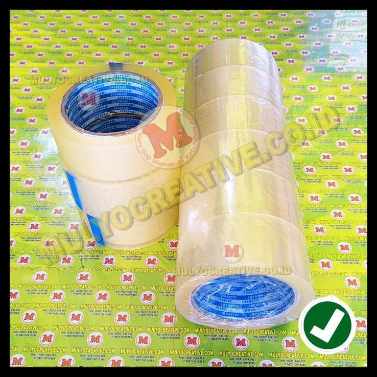 

TERMURAH LAKBAN BENING ISOLASI LAKBAN BENING 2 INCH LAKBAN PEREKAT MURAH !!!!!