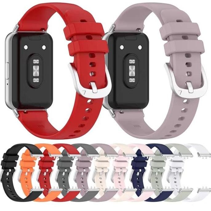 Original Strap Samsung Galaxy Fit 3 Silicone Tali Pengganti Samsung Galaxy Fit 3 Pengait Stainless m