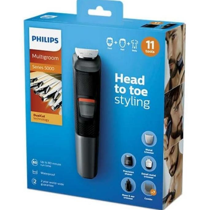 ready stock PHILIPS Multigroom MG5730 Alat Cukur (11 in 1) MG 5730 / MG-5730