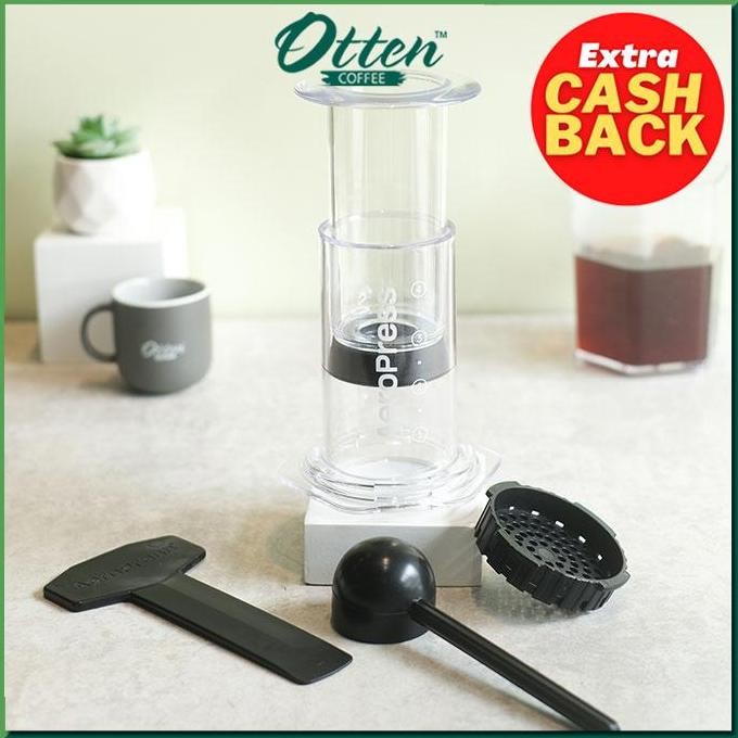 AeroPress - Clear Coffee Press - Alat Kopi Seduh Manual Press Brewer