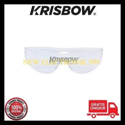 HOT DEAL KRISBOW SPECTACLE FIT FACE MODEL CLEAR 10051754 