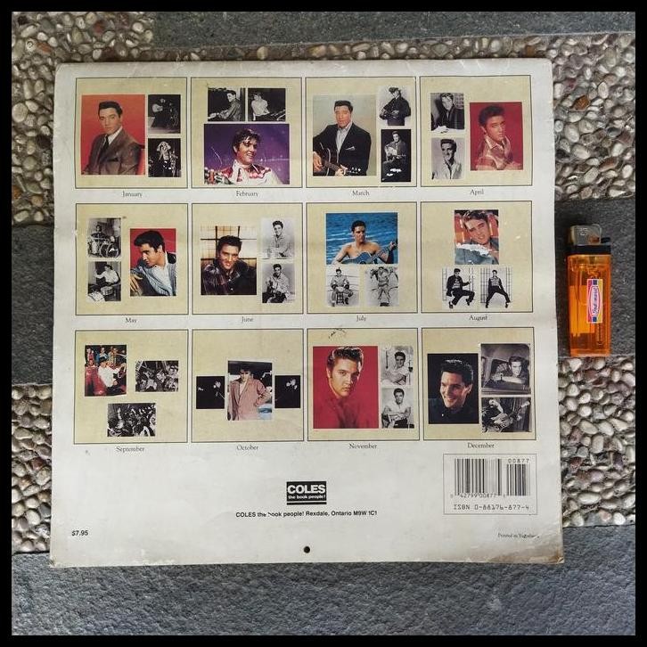 

TERBARU KALENDER ELVIS TAHUN 1991 PRINTED IN YUGOSLAVIA !!!