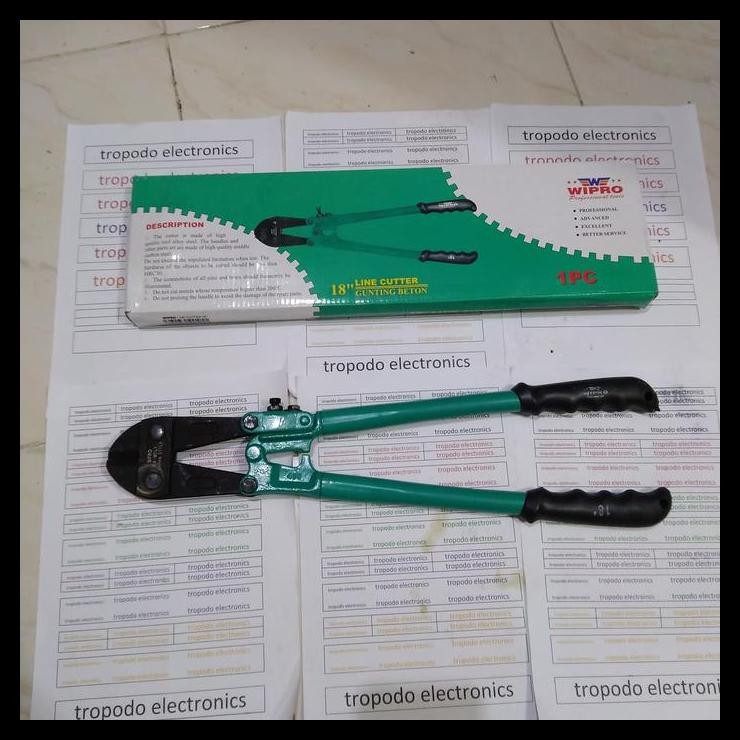TERMURAH GUNTING BESI BETON 18 INCH WIPRO
