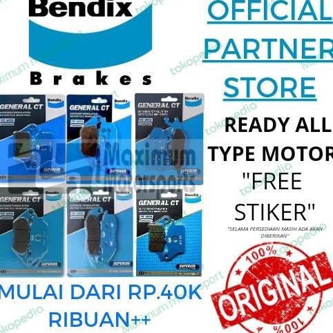 BENDIX KAMPAS REM/KAMPAS REM BENDIX VARIO/BEAT/NMAX/AEROX/NINJA/MIO