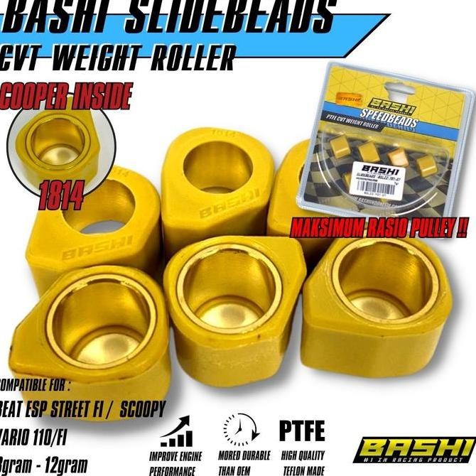 SLIDING ROLLER HONDA BEAT ESP STREET FI  SCOOPY VARIO 110/FI TEFLON