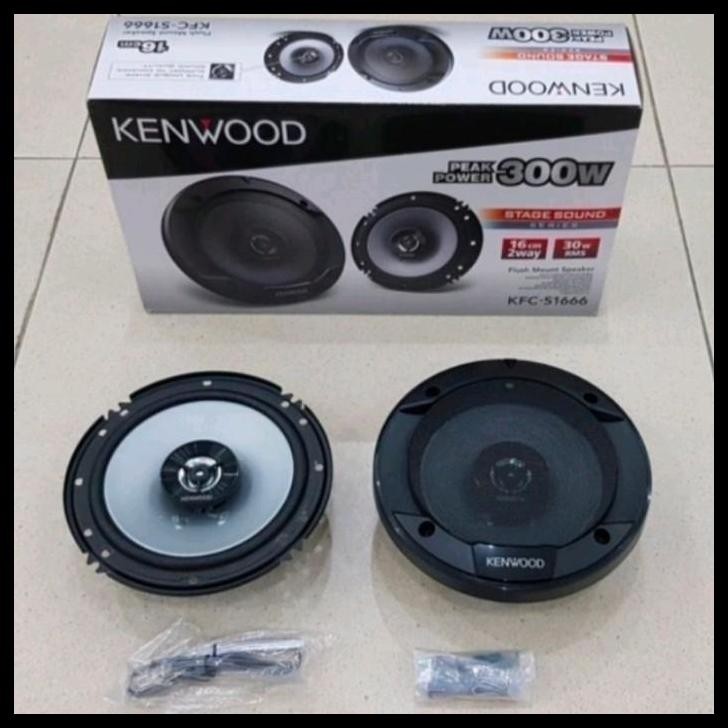 DISKON SPEKER PINTU MOBIL KIJANG LGX SPEAKER KENWOOD KFC-1666 