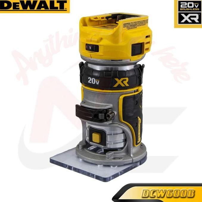 DeWalt DCW600B 20V MAX XR Brushless Cordless Compact Router TOOL ONLY