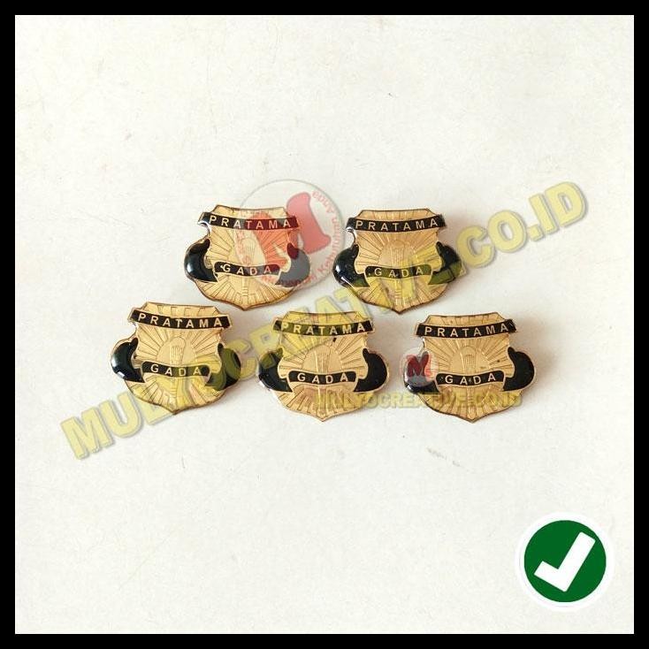 BEST DEAL PIN GADA PRATAMA SATPAM - LENCANA LOGO GADA PRATAMA SECURITY 